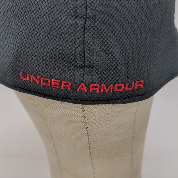Under Armour Freedom Fitted Hat Size M/L Black Embroidered Patriotic Logo - Picture 8 of 11